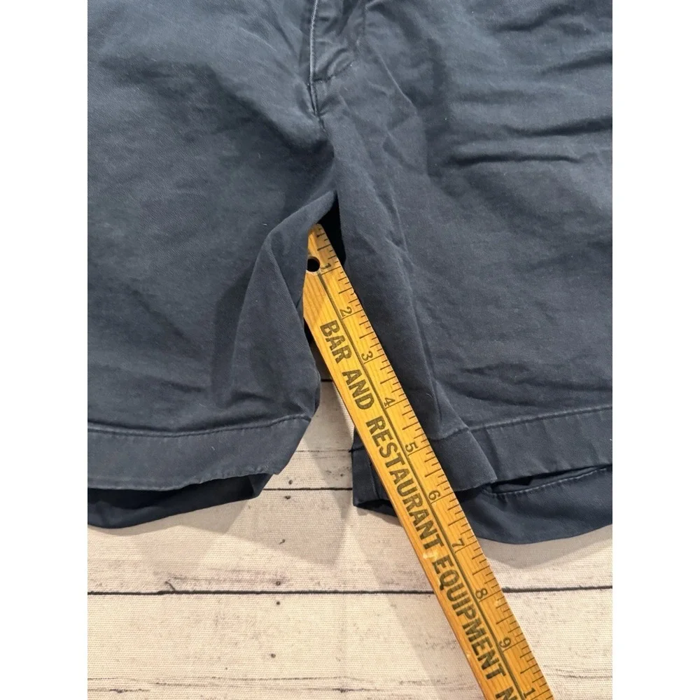 Chubbies Mens The Armadas Short Sz 33 Flat Front Stretch Twill Blue 7